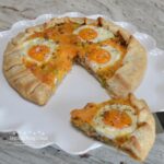 This Rustic Maple Sausage Breakfast Galette is a perfect brunch recipe to impress your guests with.  