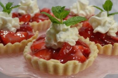 These mini strawberry pies are beautiful, delicious, and the perfect summer dessert.