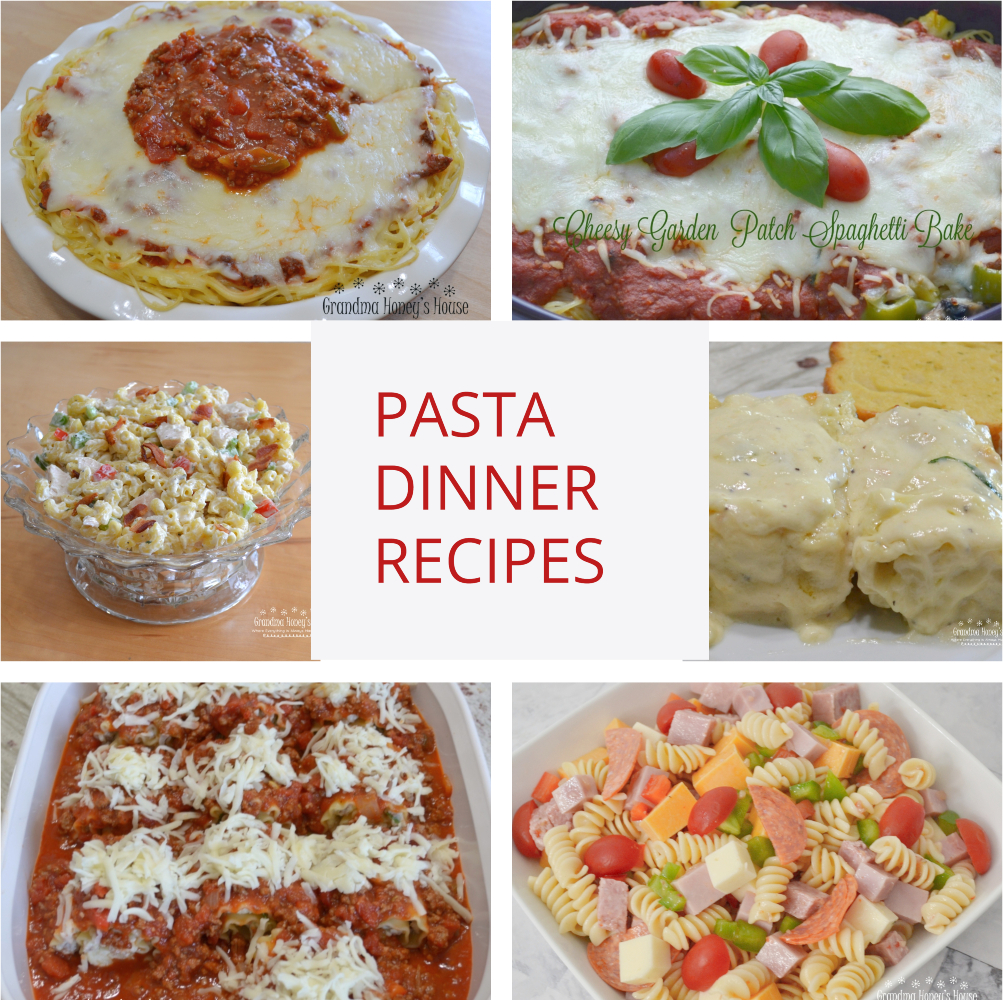 This collection of Pasta Dinner Recipes includes some of our most-loved, old-fashioned meals that are perfect for weeknights, Sunday dinners, or sharing with friends and family.